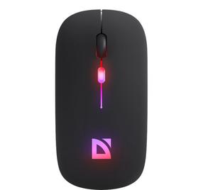 Belaidė kompiuterinė pelė Defender Silent Click TOUCH, juoda sp.