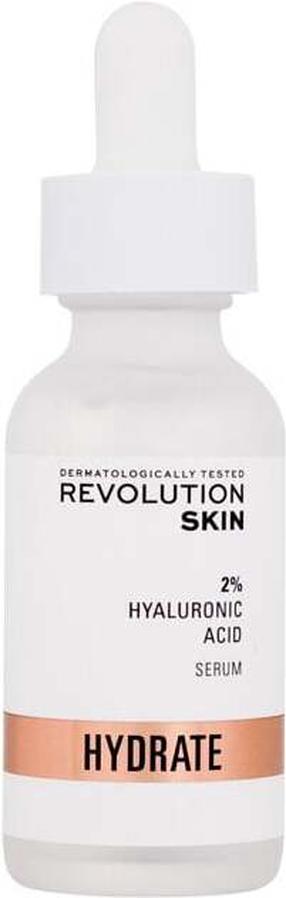 Sejas serums Revolution Skincare Hydrate 2% Hyaluronic Acid, 30 ml