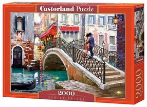 Dėlionė Castorland Venice Bridge 2000 el. C-200559, 2000 vnt.
