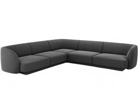 Nurgadiivan Micadoni Home Miley Velvet Symmetrical, tumehall v., 252 x 252 cm x 74 cm