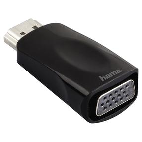 Adapteris Hama HDMI to VGA Adapter HDMI A male, VGA Female, 1 m