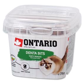 Skanėstas katėms Ontario Denta Bits, 0.075 kg