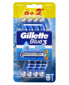 Skuveklis Gillette blue3 cool, 8 gab