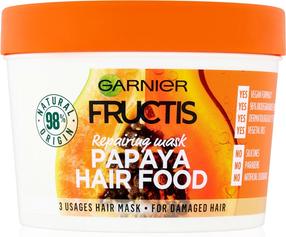 Kaukė plaukams Garnier Fructis Hair Food Papaya, 390 ml