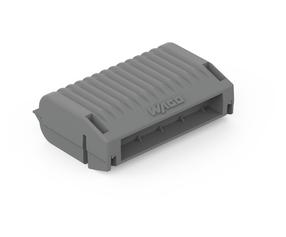 Hermetiška dėžutė Wago GELBOX-3 IPX8, 0,2-4 mm², pilka sp.