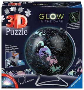 3D dėlionė Ravensburger Astrology 115440V, 180 vnt., juoda sp.