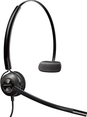 Laidinės ausinės Plantronics EncorePro HW540 Monaural, juoda sp.