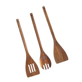 Virtuvės reikmenų rinkinys Homla Mooka acacia 242701, 33 cm, ruda, 3 vnt.