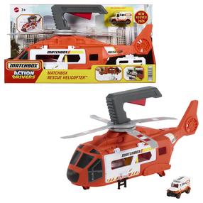 Lennukid ja helikopterid Mattel Matchbox Rescue Helicopter, 1:64, valge v./punane v.