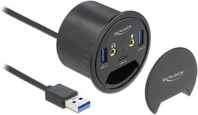 Adapteris Delock 3P Hub