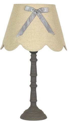 Galda stāvlampas Candellux Vibu, E27, 60W, bēša krās./brūna krās.