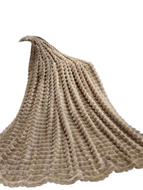 Pledas KFC-06, tamsiai smėlinė, 160 cm x 200 cm