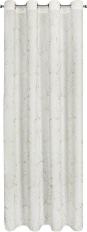 Naktinė užuolaida Emilia, kreminė sp./šampano sp., 140 cm x 250 cm