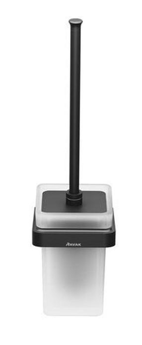 Щетка для унитаза Ravak TD 410.20, черный цв., 12.3 см x 36.6 см x 10 см