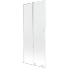 Vonios sienelė Mexen Velar L, 85 cm x 150 cm, white sp./skaidrus