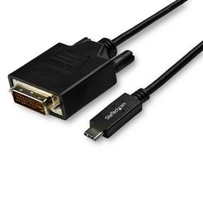 Adapteris StarTech CDP2DVI3MBNL USB-C male, DVI female, 3 m