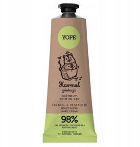 Rankų kremas Yope Caramel & Pistachio, 50 ml