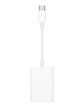 Adapteris Apple, SD Card Reader/USB-C, 10.05 cm, balta krās.
