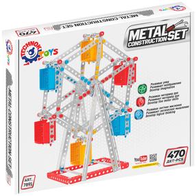 Конструктор Technok Metal Set 7891 7891, 470 шт., многоцветный
