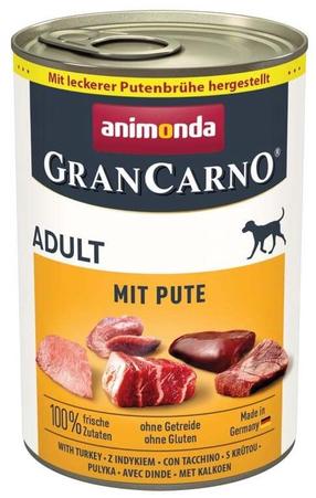 Влажный корм для собак Animonda GranCarno, индюшатина, 0.4 кг