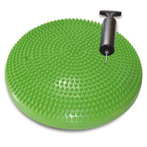 Balansa paliktnis, pieaugušajiem Tunturi Air Stepper Pad Green 14TUSYO022, 33 cm, zaļa krās.