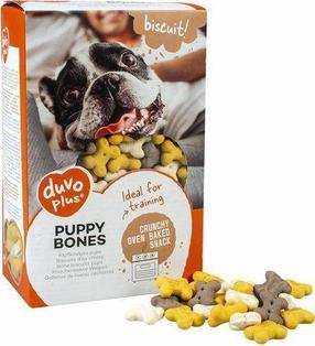 Лакомство для собак Duvo+ Puppy Bones Biscuits, злаки, 0.5 кг