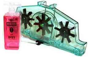 Keti puhastusvahend Barbieri Chain Cleaning Set TOOL115, plastik, sinine v./roosa v.