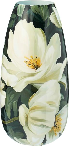 Dekoratiivne vaas, 30 cm, roheline v.