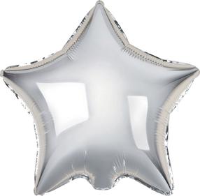 Folijas balons figūriņa GoDan Star, sudraba krās.