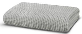  Vannirätik Foutastic Waffle, helehall v., 142 cm x 76 cm