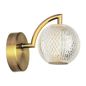 Šviestuvas sieninis Light Prestige Diamond, LED, 3000 - 6000 °K, 1 x 5 W, aukso sp. / aukso sp.