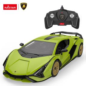  Rc automašīna Rastar Sian 97400, 1:18, melna krās./zaļa krās.