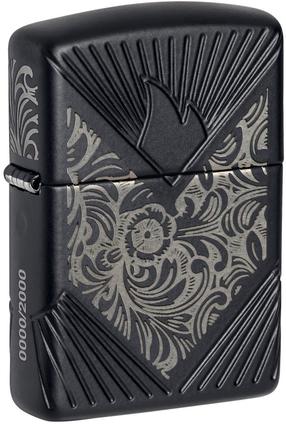 Žiebtuvėlis Zippo Florentine Collectible Armor 46025, juoda sp.