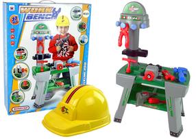 Детский набор инструментов, рабочий стол мастера Lean Toys, многоцветный