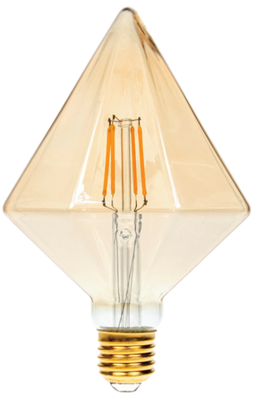 Lambipirn Besk LED, E27, 3000 °K, E27, 6 W, 600 lm