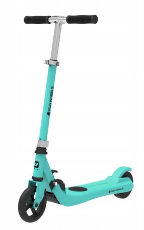 Elektriskais skūteris Rebel Fun Wheels ZAB0031B, tirkīza krās.
