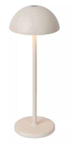 Āra galda lampa Lucide Joy, 1.5W, LED, IP54, balta krās., 12 cm x 32 cm
