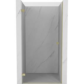 Dušas durvis Mexen Lunar-B Left, 95 cm x 200 cm, zelta krās./rūdītais