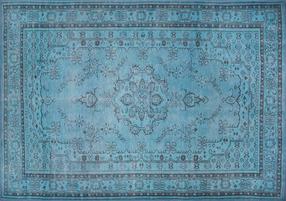 Kilimas Conceptum Hypnose Dorian Chenille AL 28, mėlyna sp., 150 cm x 75 cm