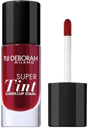 Šķidrie sārtumi Deborah Milano Super Tint Cheek & Lip Stain, 7.5 ml