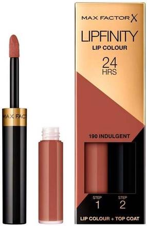 Lūpu krāsa Max Factor Lipfinity, 4.2 g, 190 indulgent