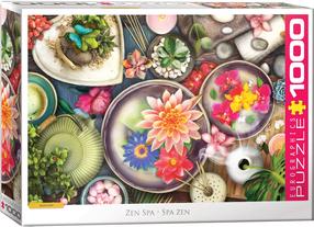 Dėlionė Eurographics Zen Spa 6000-6141, 67.6 cm x 48.9 cm, 1000 vnt., įvairių spalvų