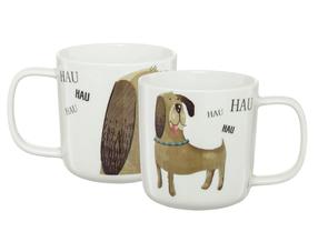Krūzīte Ambition Pets Brown Dog, brūna krās./balta krās., 0.37 l