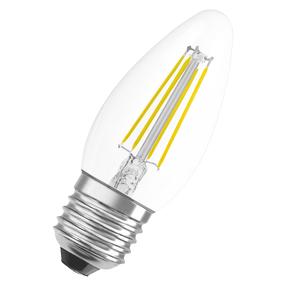 Lemputė Osram Filamentinė LED, B35, 2700 °K, E27, 3.4 - 4 W, 470 lm