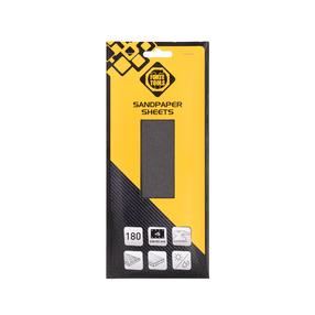 Slīpēšanas loksne Forte Tools 180, 180, 23 cm x 9.3 cm, 5 gab.