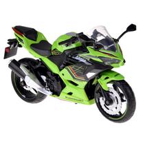 Žaislinis motociklas MSZ Kawasaki Ninja 400 2023 ZA5952, 1:12, žalia sp.