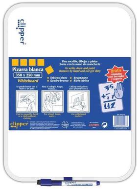 Joonistustahvel Alpino Clipper, valge v.