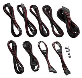 Juhe Cablemod PRO ModMesh C-Series AXi/HXi/RM, must v./punane v.