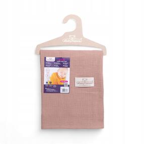 Плед BabyMatex Muslin, 80 x 120 cm, розовый цв.