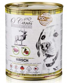 Влажный корм для собак O'Canis Premium Deer With Buckwheat, мясо оленя, 0.8 кг